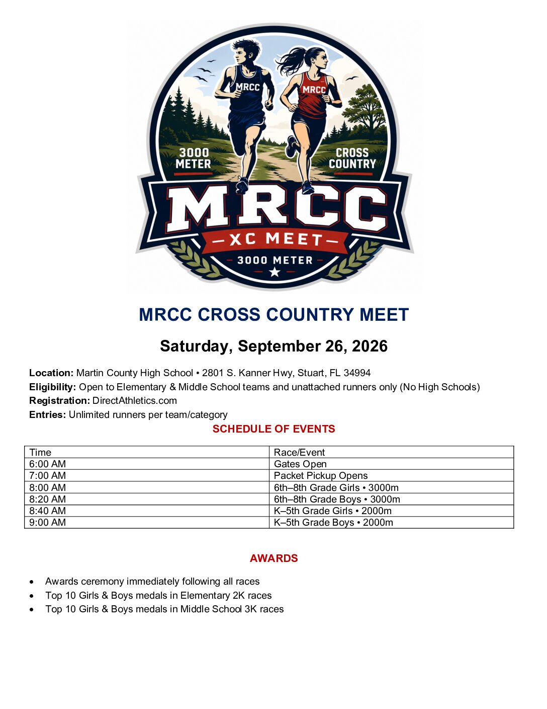 MRCC XC Championships